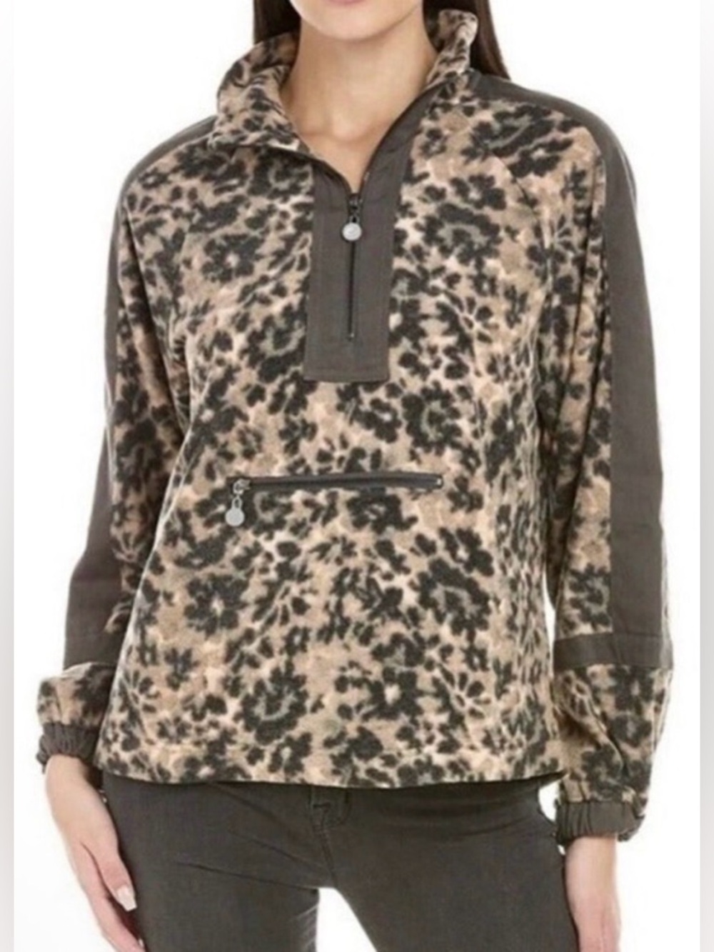 Johnny Was Calme 1/2 Zip Fleece Pullover
